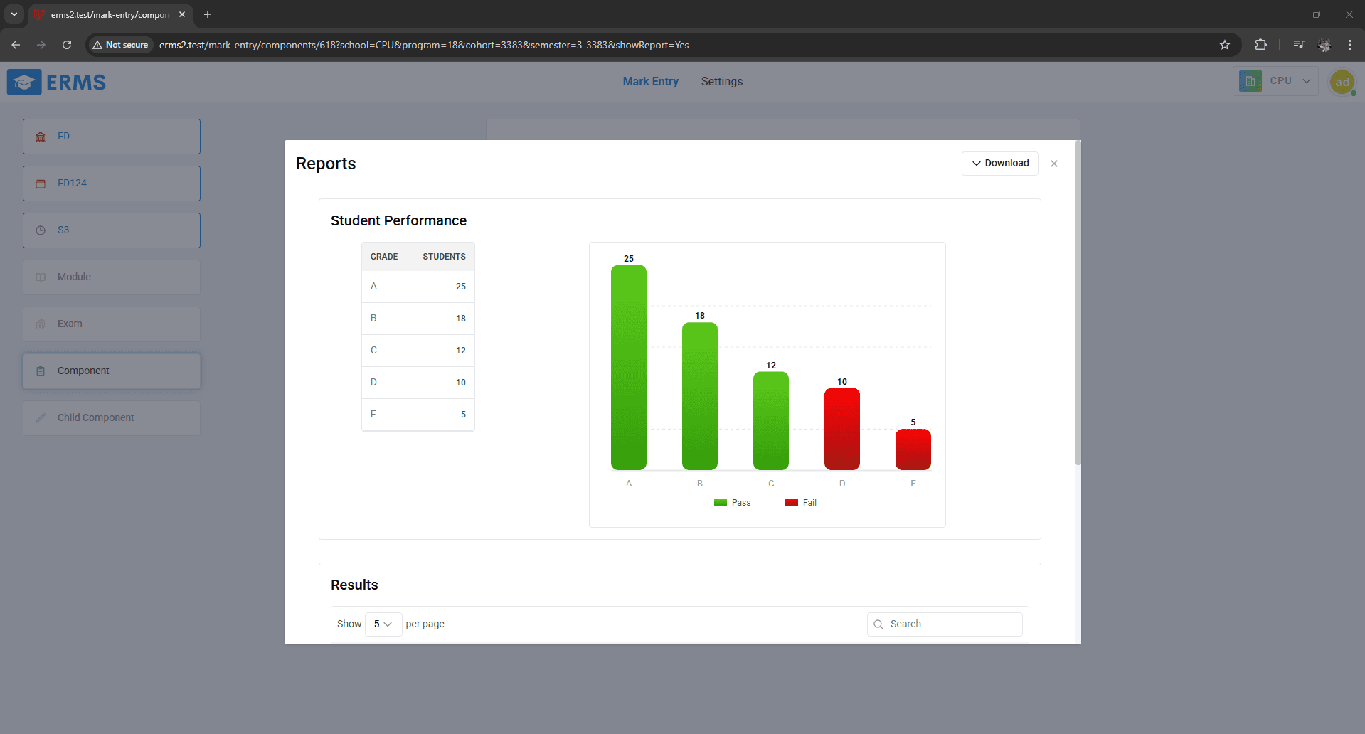 Exam Result Management System 2.0